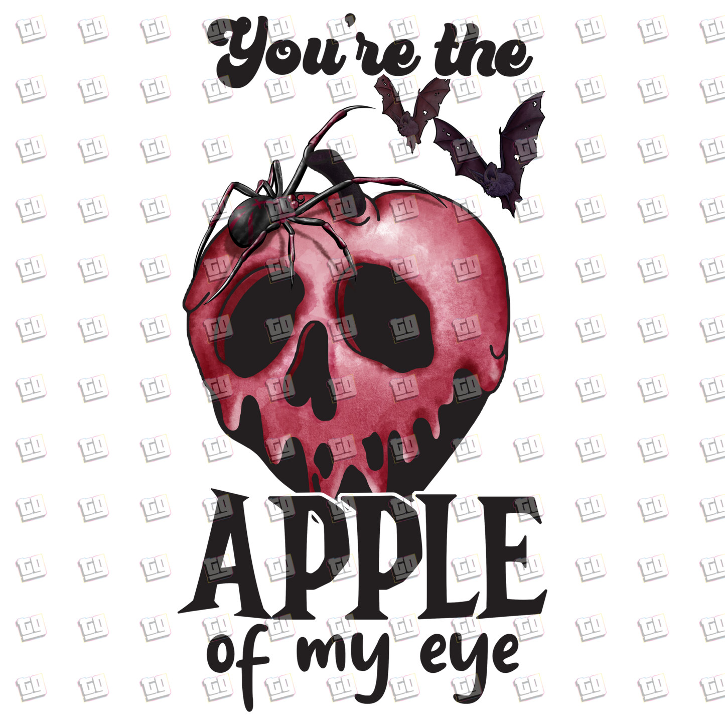 You're The Apple Of my Eye (Poison Apple) - Valentines - DTF Transfer