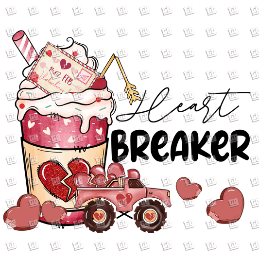 Heart Broken - Valentines - DTF Transfer