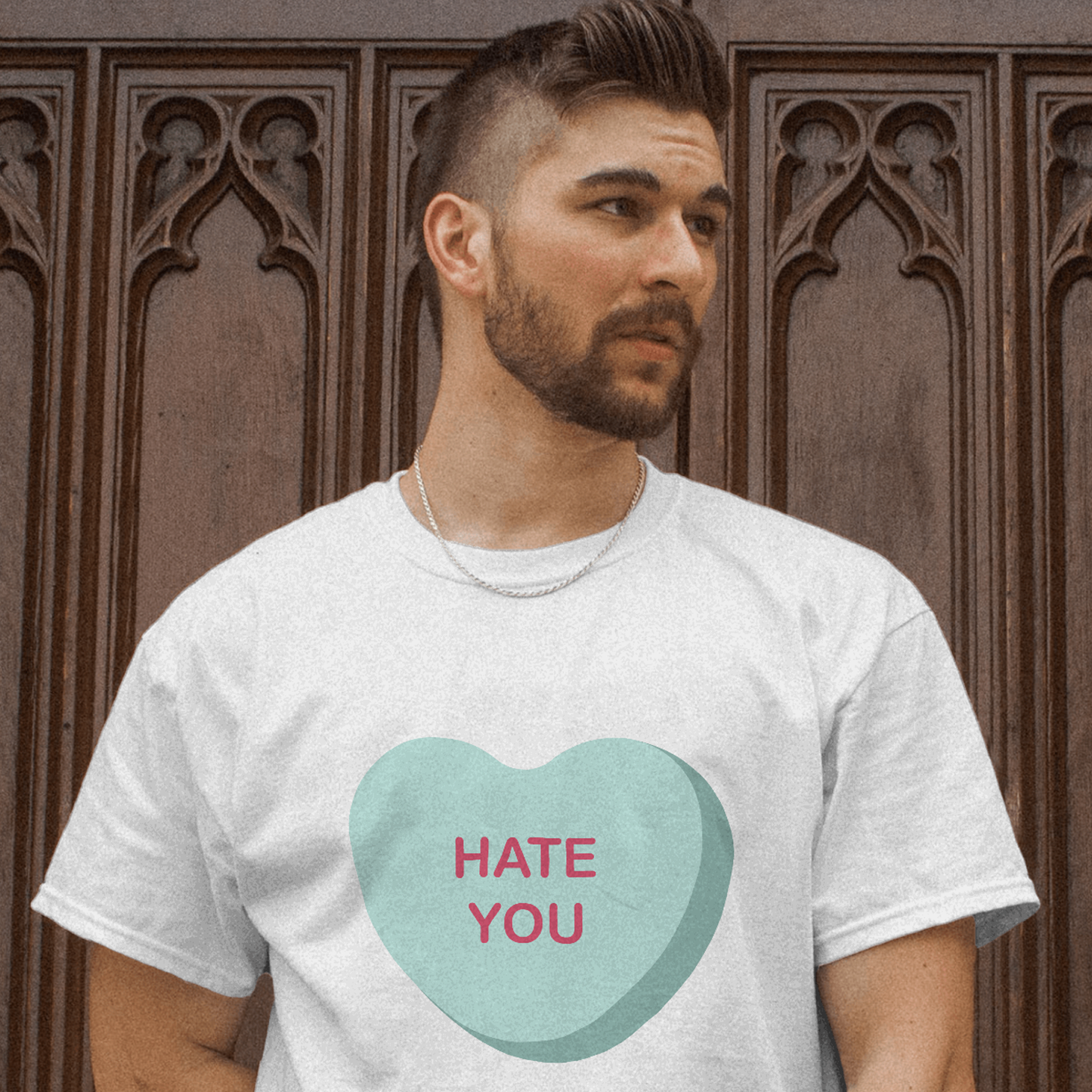 Hate You Candy Heart - Valentines - DTF Transfer